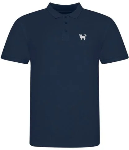 Chihuahua Clothing Gift Embroidered Polo Shirt, From The House Of Dog. - Image 4