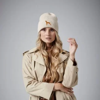 Hungarian Vizsla Owner Clothing Gifts.  Oversized Cuffed Beanie Ski Hat From The House Of Dog.