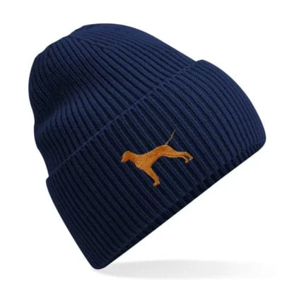 Hungarian Vizsla Owner Clothing Gifts.  Oversized Cuffed Beanie Ski Hat From The House Of Dog. - Image 3