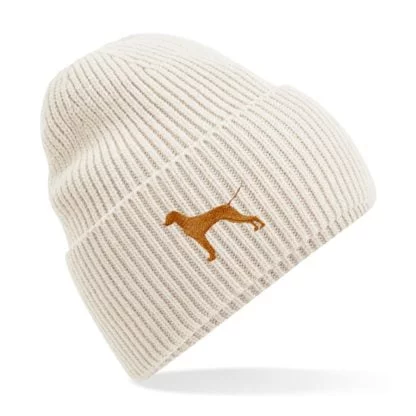 Hungarian Vizsla Owner Clothing Gifts.  Oversized Cuffed Beanie Ski Hat From The House Of Dog. - Image 4