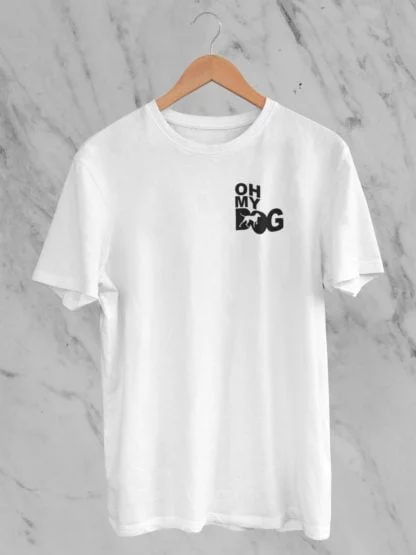 Hungarian Vizsla Owner Clothing Gift Printed Oh My Dog T-shirt From The House Of Dog. - Image 4
