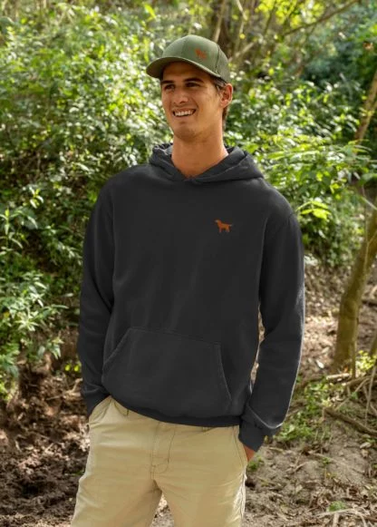 Fox Red Labrador Retriever Owner Gifts Embroidered Hoodie From The House Of Dog. - Image 4