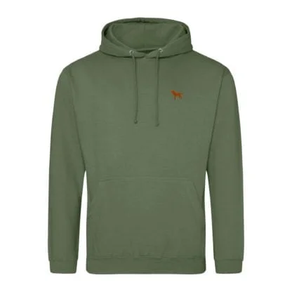 Fox Red Labrador Retriever Owner Gifts Embroidered Hoodie From The House Of Dog. - Image 5