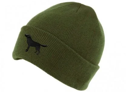 Black Labrador Gifts, Owner Gift Beanie Ski Hat Embroidered Labrador Design From The House Of Dog. - Image 6