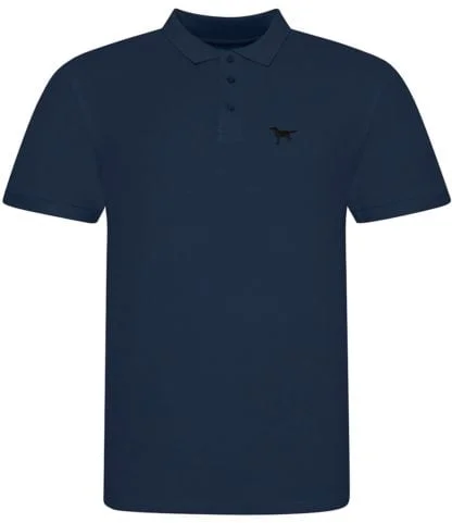Black Labrador Owner Gifts Clothing Gift Embroidered Polo Shirt, From The House Of Dog. - Image 5