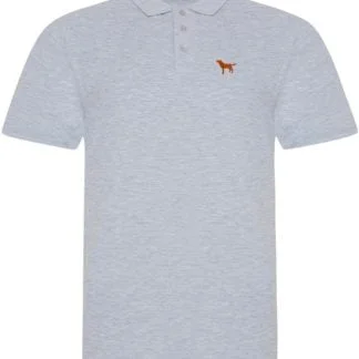 Fox Red Labrador Clothing Gifts, Owner Gift Embroidered Polo Shirt, From The House Of Dog.