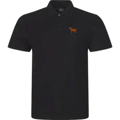 Fox Red Labrador Retriever Owner Gift, Clothing Gifts Embroidered Polo Shirt, From The House Of Dog. - Image 3