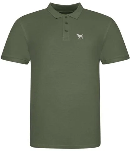 Border Terrier Clothing Gift Embroidered Polo Shirt, From The House Of Dog. - Image 6