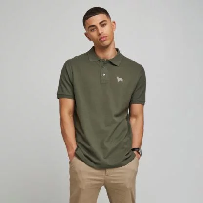 Borzoi Russian Wolfhound Clothing Gift Embroidered Polo Shirt, From The House Of Dog.