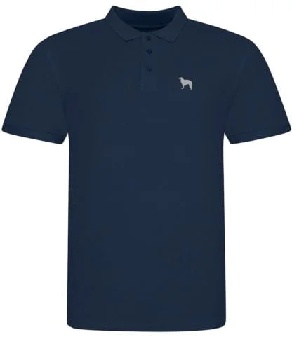 Borzoi Russian Wolfhound Clothing Gift Embroidered Polo Shirt, From The House Of Dog. - Image 6