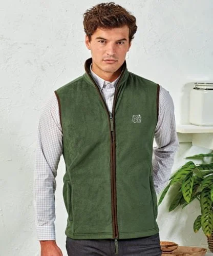 English Bulldog Owner Clothing Gifts Embroidered Fleece Gilet From The House Of Dog. - Image 7