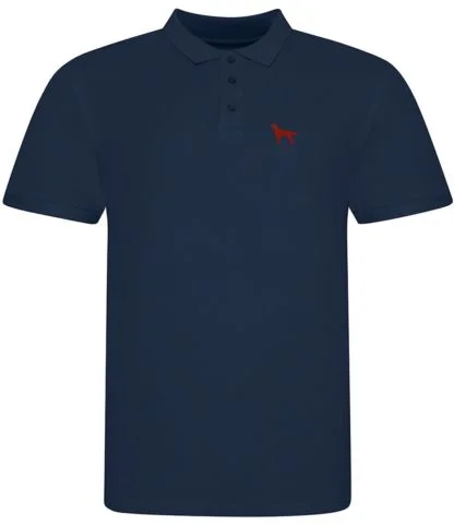 Irish Red Setter Clothing Gift Embroidered Polo Shirt, From The House Of Dog. - Image 6