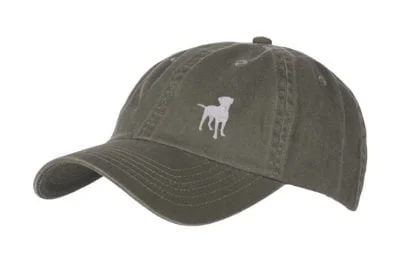 Rottweiler Rottie Owner Clothing Gifts. 100% Washed Chino Cotton Embroidered 6 Panel Unstructured Baseball Cap Hat From The House Of Dog.