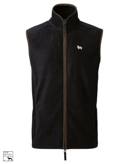 Sheltie Shetland Sheepdog Owner Clothing Gifts Embroidered Fleece Gilet From The House Of Dog. - Image 7