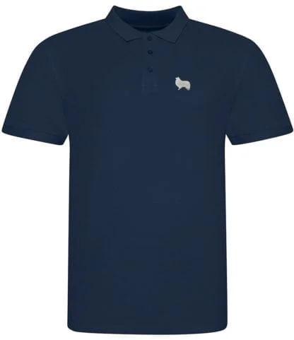 Shetland Sheepdog Sheltie Clothing Gifts Embroidered Polo Shirt, From The House Of Dog. - Image 7