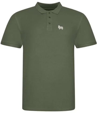 Shetland Sheepdog Sheltie Clothing Gifts Embroidered Polo Shirt, From The House Of Dog. - Image 8