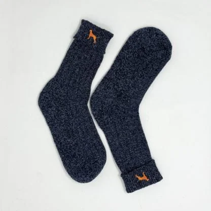 Hungarian Vizsla Owner Gift Women's Wool Blend Boot Socks with Cushion Sole from The House Of Dog x 2 PAIRS. One Size Women's 4-8 - Image 2