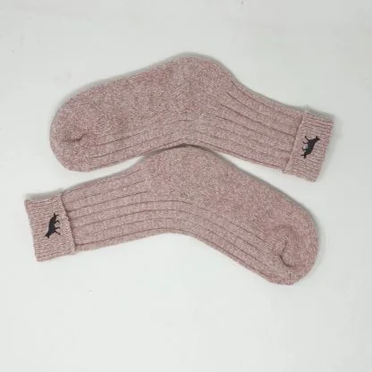 German Shepherd Dog Owner Gift Women's Wool Blend Boot Socks with Cushion Sole from The House Of Dog x 2 PAIRS. One Size Women's 4-8 - Image 2