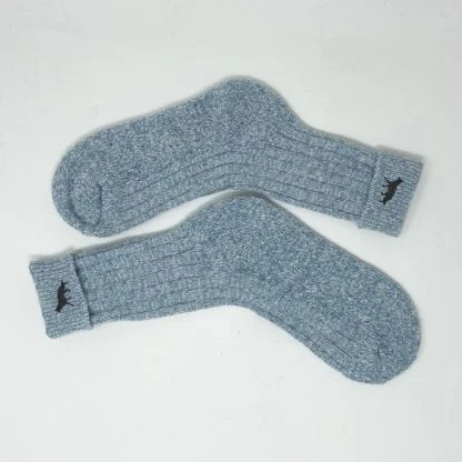 German Shepherd Dog Owner Gift Women's Wool Blend Boot Socks with Cushion Sole from The House Of Dog x 2 PAIRS. One Size Women's 4-8 - Image 3