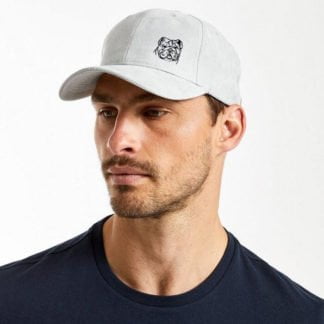 English Bulldog Owner Clothing Gifts, Faux Suede Leather Baseball Cap, From The House Of Dog.