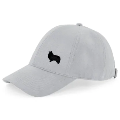 Sheltie Shetland Sheepdog Owner Clothing Gifts, Faux Suede Leather Baseball Cap Hat From The House Of Dog. - Image 6