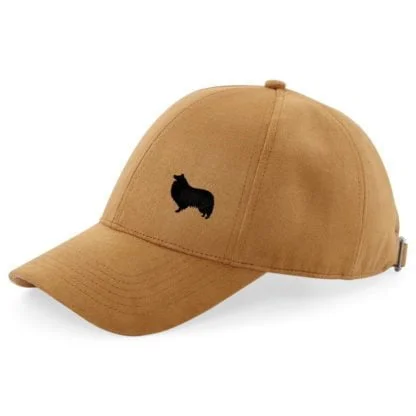 Sheltie Shetland Sheepdog Owner Clothing Gifts, Faux Suede Leather Baseball Cap Hat From The House Of Dog. - Image 5
