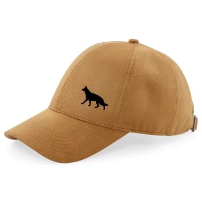 German Shepherd Dog Owner Clothing Gifts, Faux Suede Leather Baseball Cap Hat From The House Of Dog. - Image 5