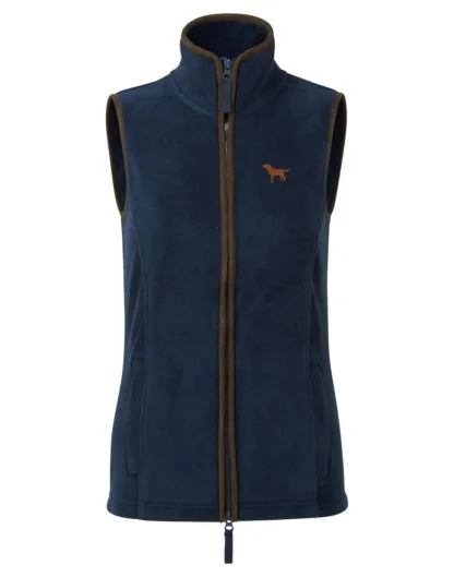Fox Red Labrador Gift Owner Clothing Gift Embroidered Women's Fit Fleece Gilet. - Image 5