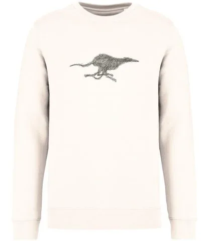 The House Of Dog: Running Greyhound, Lurcher, Whippet Embroidered Heavyweight Organic Cotton Unisex Sweatshirt - Image 5