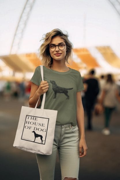 The House Of Dog Premium Cotton Tote Bag. Heavyweight 100% Cotton