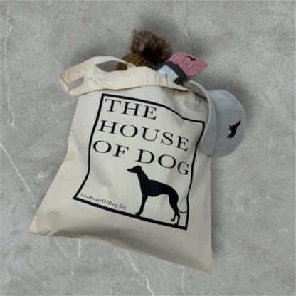 The House Of Dog Premium Cotton Tote Bag. Heavyweight 100% Cotton - Image 4