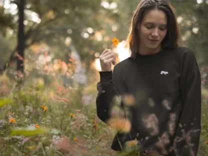 Border Collie Owner Gift Clothing Gifts Embroidered 'Silhoutte' Sweatshirt  From The House Of Dog. - Image 4