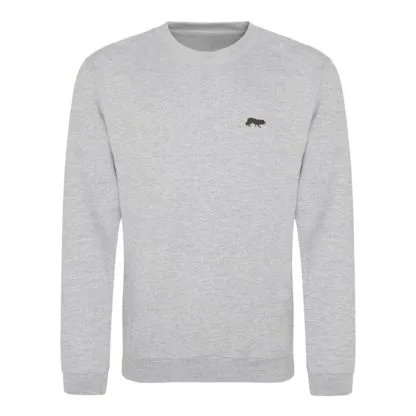 Border Collie Owner Gift Clothing Gifts Embroidered 'Silhoutte' Sweatshirt  From The House Of Dog. - Image 5
