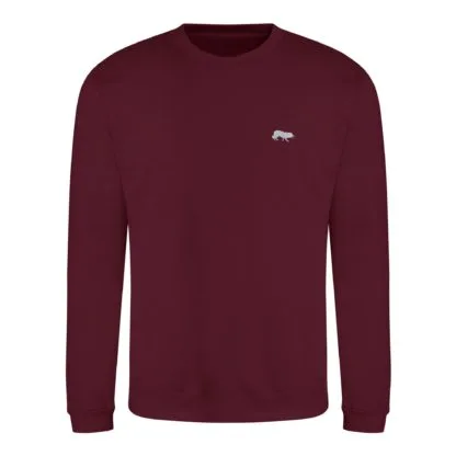Border Collie Owner Gift Clothing Gifts Embroidered 'Silhoutte' Sweatshirt  From The House Of Dog. - Image 9
