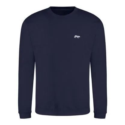 Border Collie Owner Gift Clothing Gifts Embroidered 'Silhoutte' Sweatshirt  From The House Of Dog. - Image 10