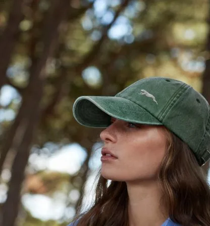 Greyhound, Lurcher, Sighthound Owner Gift, Vintage Heavyweight Cotton Unstructured 6 Panel Baseball Cap.