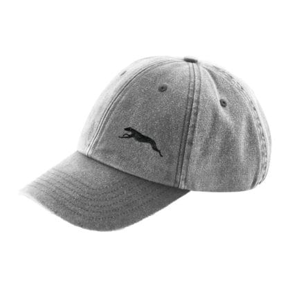 Greyhound, Lurcher, Sighthound Owner Gift, Vintage Heavyweight Cotton Unstructured 6 Panel Baseball Cap. - Image 2