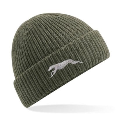 Greyhound, lurcher, sighthound owner clothing gifts. water repellent thermal beanie ski hat from the house of dog. - Image 6