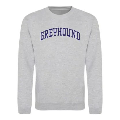 Greyhound Owner Clothing Gifts Printed Sweatshirt  From The House Of Dog. - Image 5