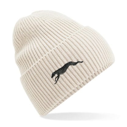 Greyhound Lurcher Owner Clothing Gifts. Oversized Cuffed Beanie Ski Hat From The House Of Dog. - Image 5