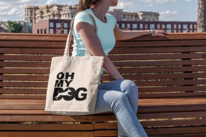 The House Of Dog Dobermann Owner Gift: Premium Cotton Tote Bag. Heavyweight 100% Cotton - Image 5