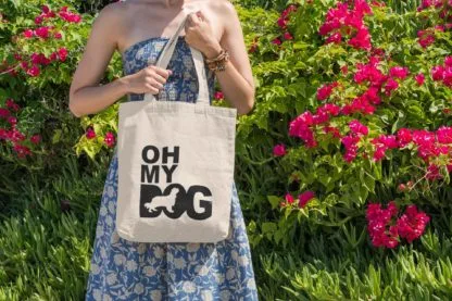 Oh My Dog! Cavalier King Charles Spaniel Owner Gift: Premium Cotton Tote Bag. Heavyweight 100% Cotton - Image 5