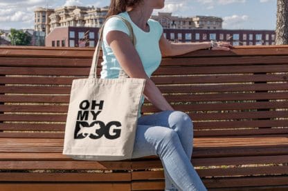 The House Of Dog Cairn Terrier Owner Gift: Premium Cotton Tote Bag. Heavyweight 100% Cotton - Image 5