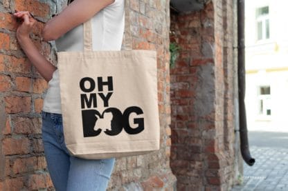 The House Of Dog West Highland White 'West' Terrier Owner Gift: Premium Cotton Tote Bag. Heavyweight 100% Cotton - Image 5