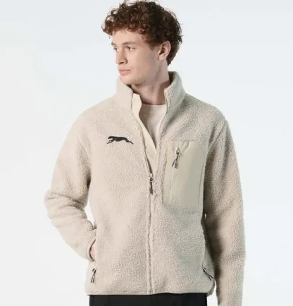 Greyhound Lurcher Sighthound owner gift clothing gifts embroidered unisex heavyweight sherpa fleece jacket.