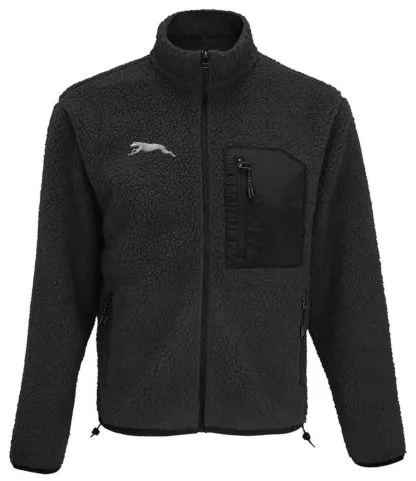 Greyhound Lurcher Sighthound owner gift clothing gifts embroidered unisex heavyweight sherpa fleece jacket. - Image 3