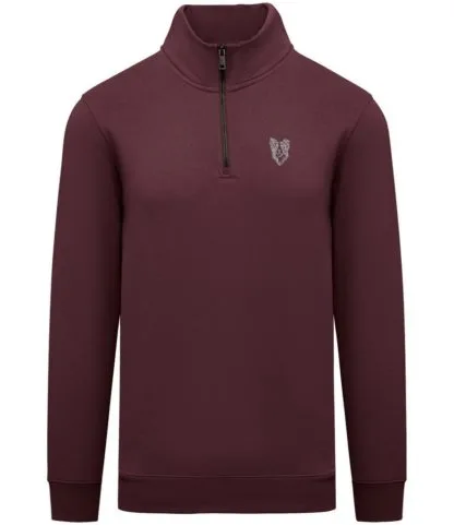 Border Collie Sheepdog Clothing Gifts Embroidered Unisex Eco-Friendly 1/4 Zip High Neck Heavyweight Sweatshirt From The House Of Dog. - Image 8