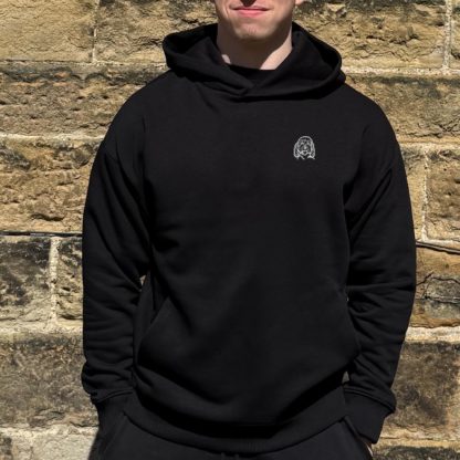 Cockapoo Clothing Gifts Embroidered Unisex Eco-Friendly Super Heavyweight Hooded Sweatshirt From The House Of Dog. - Image 2
