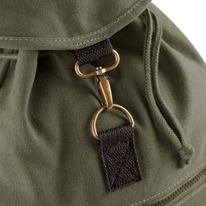 Airedale Terrier Embroidered Vintage Retro Style Canvas Back Pack. A Unique Product From The House Of Dog. - Image 6