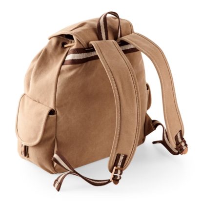 Airedale Terrier Embroidered Vintage Retro Style Canvas Back Pack. A Unique Product From The House Of Dog. - Image 7